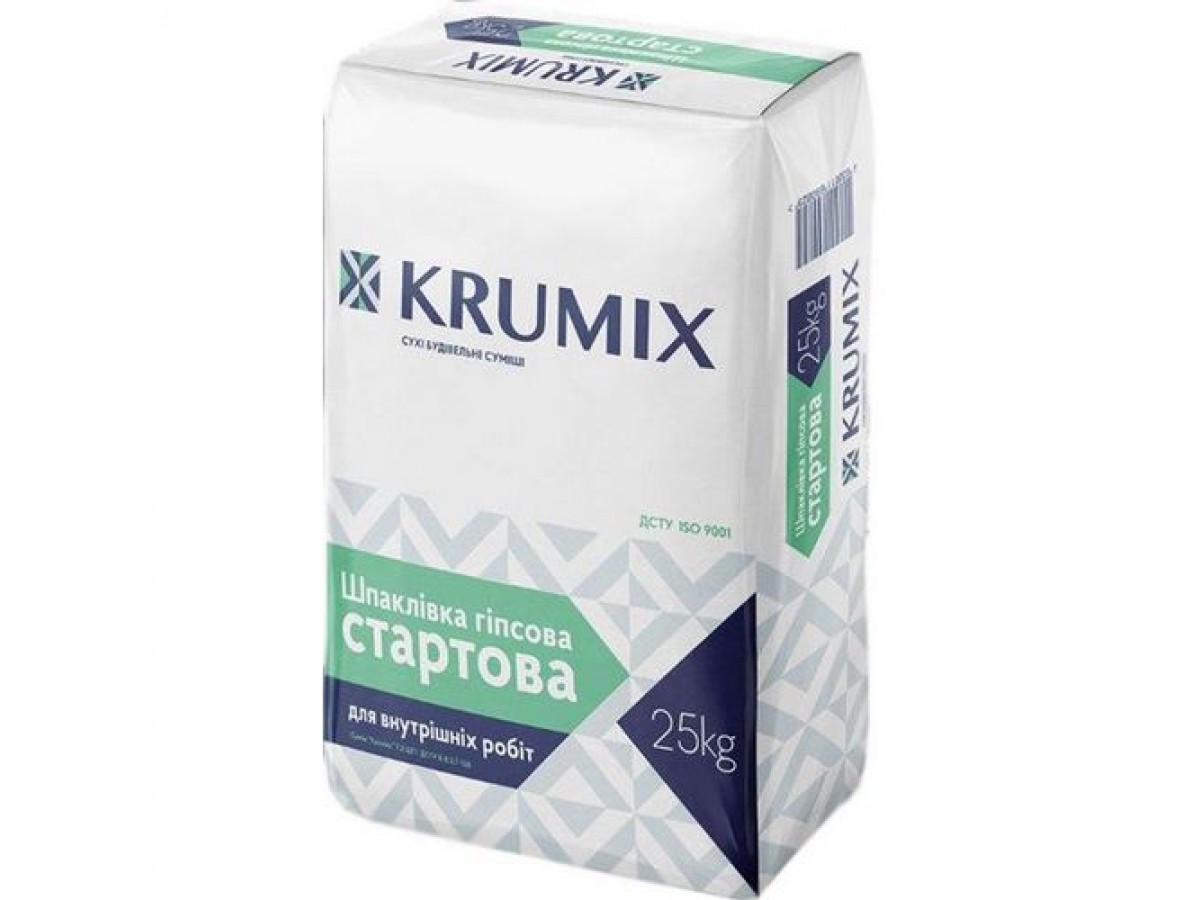 Як вибрати шпаклівку Крумікс для оздоблювальних робіт: ключові характеристики