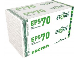 Пінопласт СТОЛІТ EPS-70 ГОСТ 0, 5х1 м (20 мм)