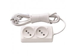 Электрика Удлинитель 2 гнезда (5 м)