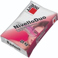 Baumit Nivello Duo: самовыравнивающаяся смесь 2-20 мм, 25 кг