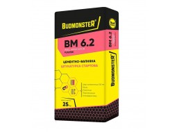 BudmonsteR BM 6.2 Штукатурка цементно-вапняна стартова (25 кг)