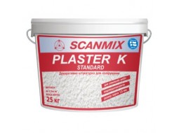 Scanmix PLASTER K Standart Штукатурка декоративная «Камешковая» зерно 1,5 мм (25 кг)