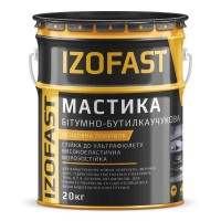 Izofast Мастика битумно-бутилкаучуковая (20 кг)