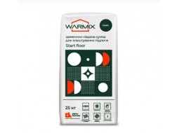Warmix Start Floor Стяжка для підлоги цементна 10-80 мм (25 кг)