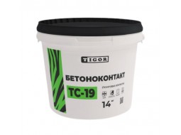 TIGOR ТС-19 Грунтовка адгезійна бетон-контакт (14 кг/10 л)