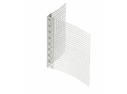 TIGOR куточок перфорований пластиковий з сіткою 7x7 (3 м)