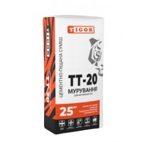 TIGOR TT-20 кладочна цементно-піщана суміш (25 кг)