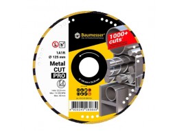 DISTAR Baumesser Metal CUT Круг (диск) алмазний відрізний по сталі 125 мм