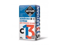 Клей Артисан С-13 для пенопласта и минеральной ваты, 25 кг