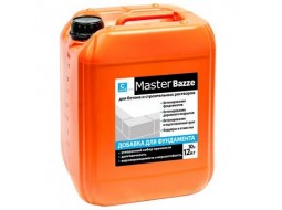 Coral MasterBazze Пластификатор упрочняющий для фундамента (10 л)