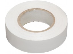 Ізоляційна стрічка ПВХ біла (10 м)