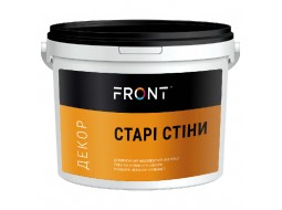 Front ефект старих стін Декоративна штукатурка акрилова біла (10 кг)
