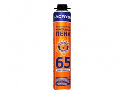 Lacrysil Пена монтажная профессиональная 65 л (800 мл)