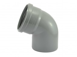 Канализация внутренняя Колено 110 мм (67°)