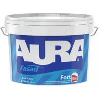 Eskaro Aura Fasad Fort Фарба фасадна акрилова Біла (3,5 кг/2,5 л)