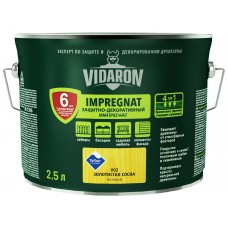 VIDARON V02 Імпрегнат просочення для дерева золота сосна (2,5 л)