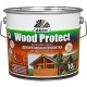 Dufa Wood Protect Лакобейц защитно-декоративный для дерева сосна (0,75 л)