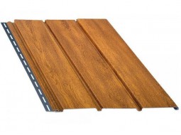 Софіт Bryza панель гладка 305х4000 мм золотий дуб (1,22 кв. м)