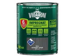 VIDARON V16 Імпрегнат просочення для дерева сірий антрацит (0,7 л)