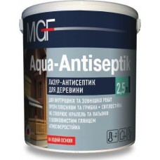 MGF Aqua-Antiseptik лазур-антисептик для деревини Тік (10 л)