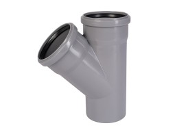 Каналізація внутрішня Ostendorf Трійник 110x50 мм (45°)