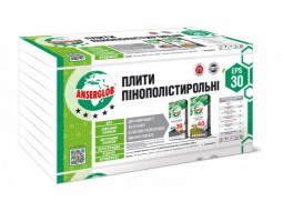 Пінопласт Anserglob EPS-30 0, 5х1 м (50 мм)
