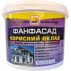 Builder Фанфасад Краска фасадная дисперсионная (14 кг/10 л)