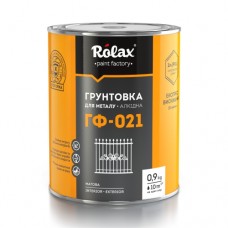 Rolax Грунтовка по металлу ГФ-021 серая (0,9 кг)