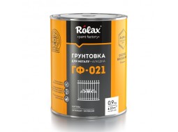 Rolax Грунтовка по металу ГФ-021 чорна (0,9 кг)