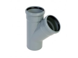 Канализация внутренняя Pestan Тройник 110x110 мм (45°)