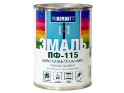 Емаль ПФ-115 червоно-коричнева (2,8 кг)