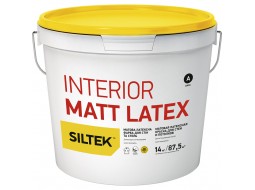 Siltek Interior Matt Latex Фарба інтер'єрна латексна матова (14 кг/10 л)