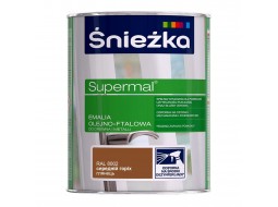 Снєжка Суперемаль для дерева і металу олійно-фталева горіх середній глянцевий (0,8 л)