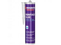 MOUNTER Crystal Fix Клей монтажный Жидкие гвозди прозрачный (280 мл)
