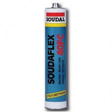 Soudal Soudaflex 40 FC Клей-герметик полиуретановый серый (310 мл)