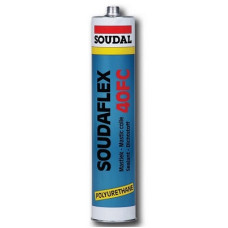 Soudal Soudaflex 40 FC Клей-герметик поліуретановий чорний (600 мл)