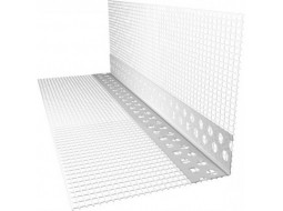 Thermomaster куточок перфорований пластиковий з сіткою 10x10 (3 м)