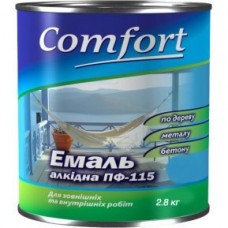 Comfort Емаль ПФ-115 червоно-коричнева (2,8 кг)