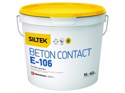 Siltek E-106 Грунтовка адгезійна бетон-контакт (15 кг/10 л)