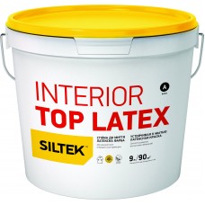 Siltek Interior Top Latex Краска интерьерная латексная стойкая к мытью База А (12,6 кг/9 л)