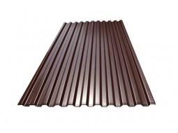Budmonster Профнастил ПС-10 шоколадний (RAL 8017) глянець 950x1500 мм
