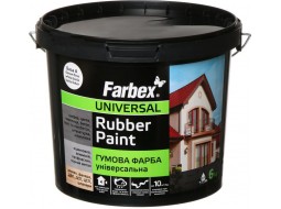 Farbex Фарба гумова для дахів графіт (6 кг/4,3 л)