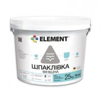 Element Шпаклевка финишная дисперсионная готовая (25 кг)