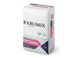 Krumix km Saten шпаклівка гіпсова фініш (5 кг)