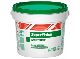 KNAUF Sheetrock Super Finish шпаклівка фінішна акрилова (25 кг)