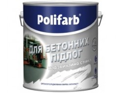 Polifarb Акрілбет Фарба для бетонних підлог сіра (3,5 кг/2,5 л)