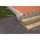 Поребрик тротуарний вібролитий сірий 500x200x40 мм