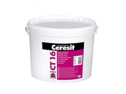 CERESIT CT-16 Грунт-краска с кварц. песком адгезионная (7 кг/5 л)