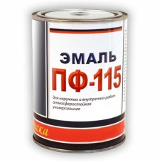 Эмаль ПФ-115 белая (0,9 кг)