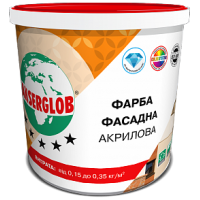 Anserglob Краска фасадная акриловая (4,2 кг/3 л)